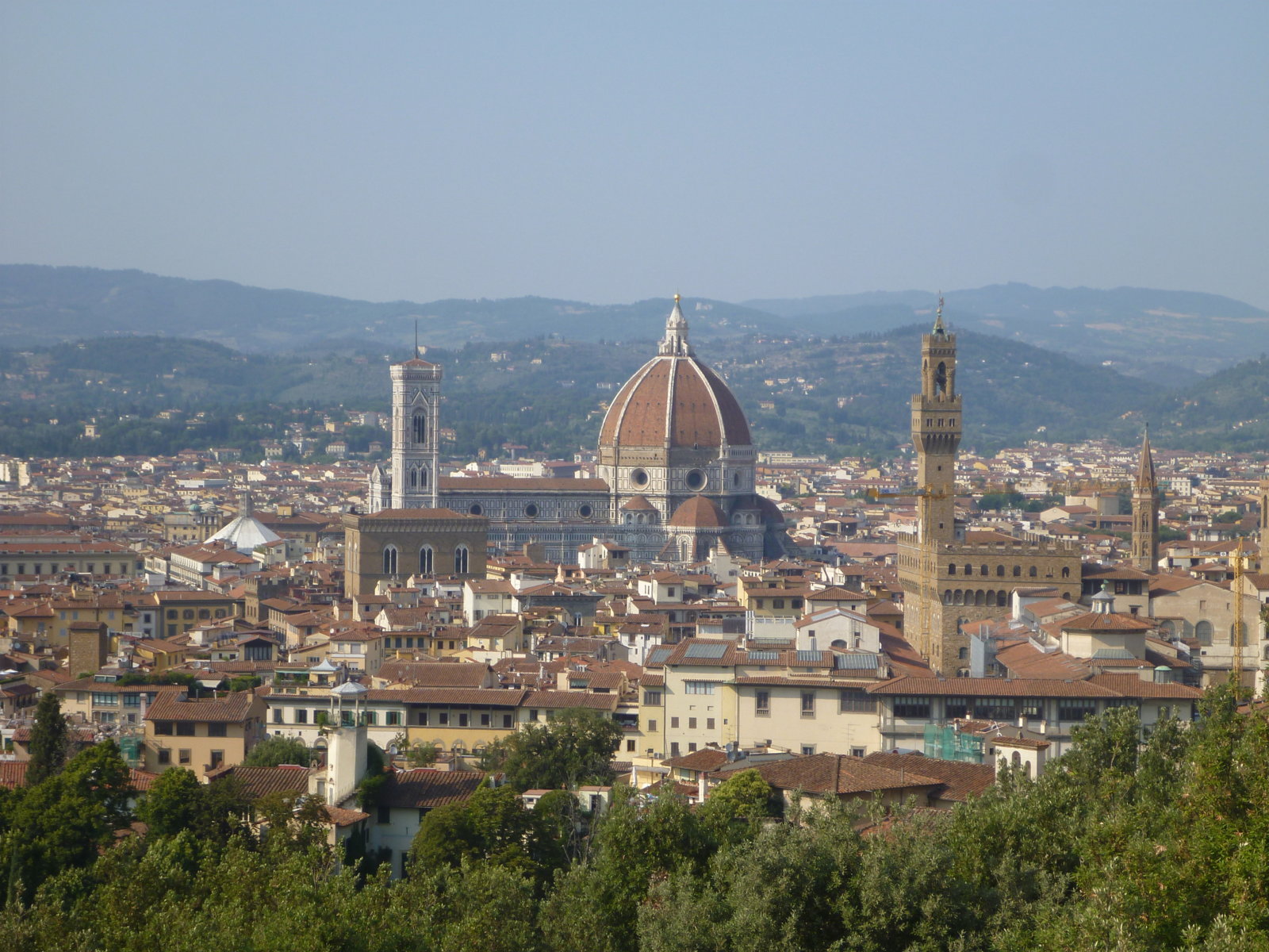 Il Duomo seen from Ft Belvedere