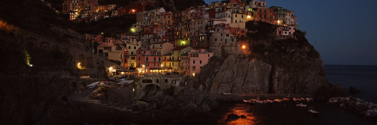 cinque terre night