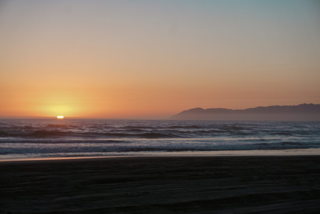 Pismo Beach California sunset