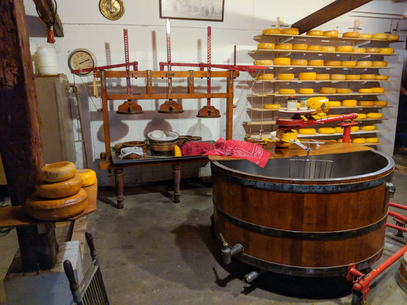 Amsterdam Cheese shop at farm
