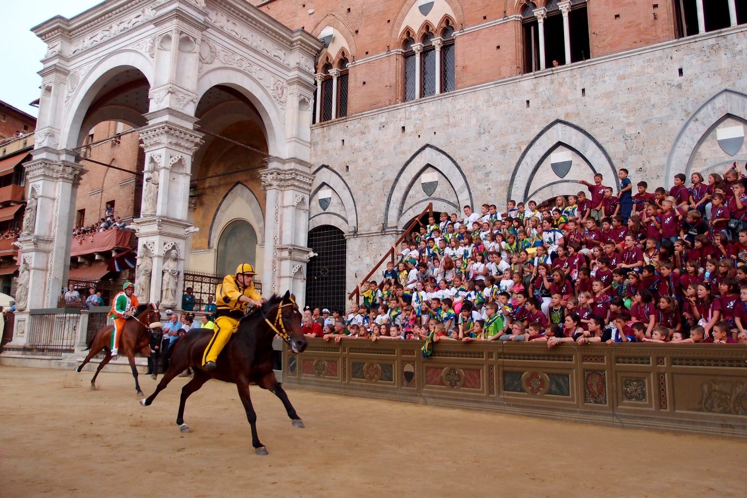 A Visit To Siena Medieval History Horse Racing And One Of The Most   Siena Palio Race 1536x1024 