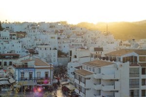 Albufeira city center